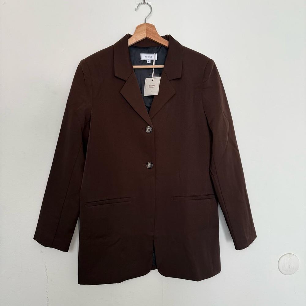 Rihoas women’s Dark Brown Blazer